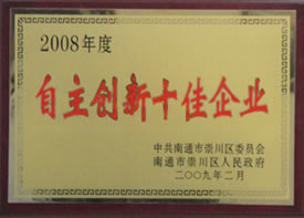 自主創新十佳企業